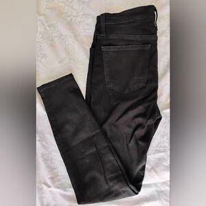 Madewell Black Skinny Roadtripper Jeans Modern Fit Size 29